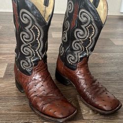9 1/2 Ostrich Boots 