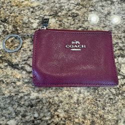 Coach Mini ID SKINNY Wallet 29905 Dknq1 Beechwood Western Heart Pink