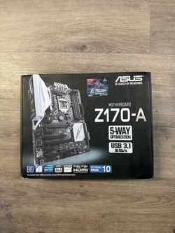 ASUS Z170-A LGA 1151 ATX Motherboard (DDR4, USB 3.1) - Like New in Box