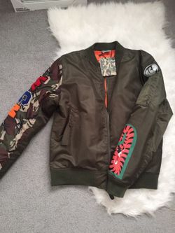 Bomber jacket bape
