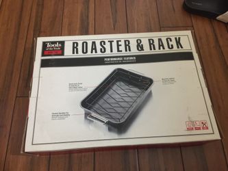 Roaster and rack (nonstick)