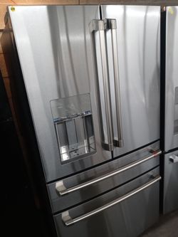 GE Cafe stainless steel four-door french door refrigerator - Free delivery