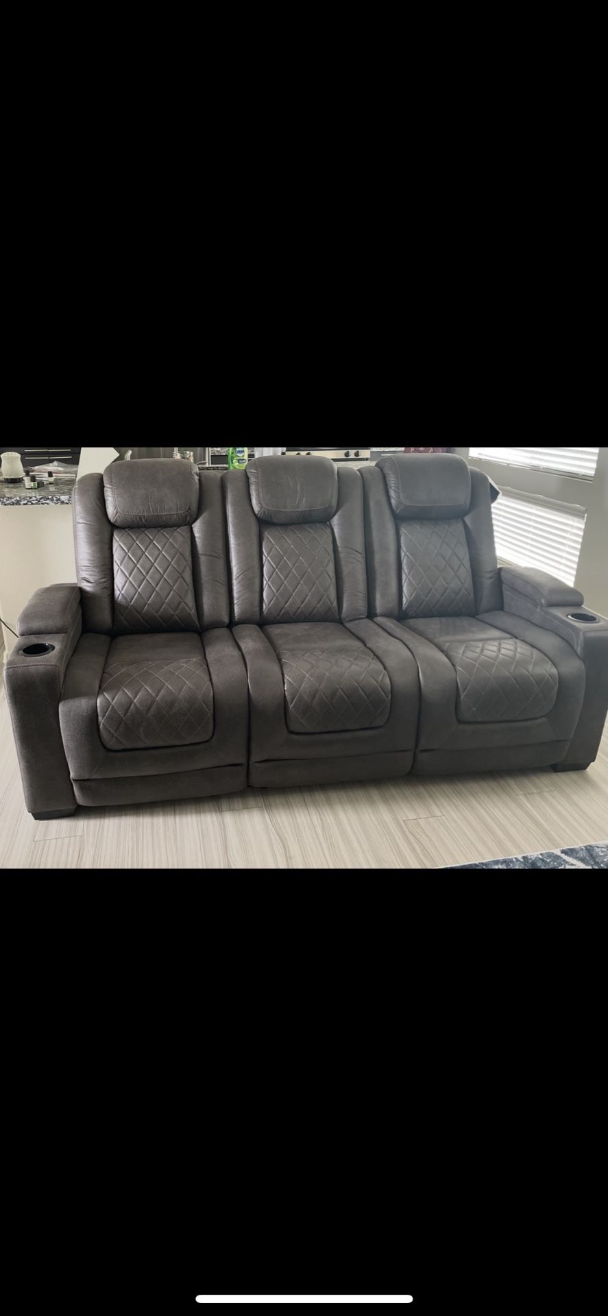 3 Seat Recliner Couch - Used