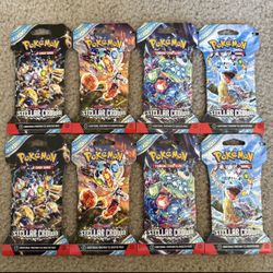 Pokémon Stellar Crown Sleeved Booster Pack 