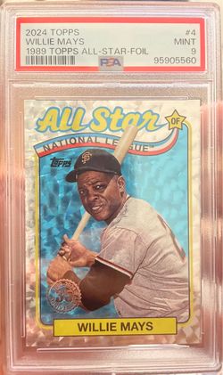 Willie Mays pSA 9