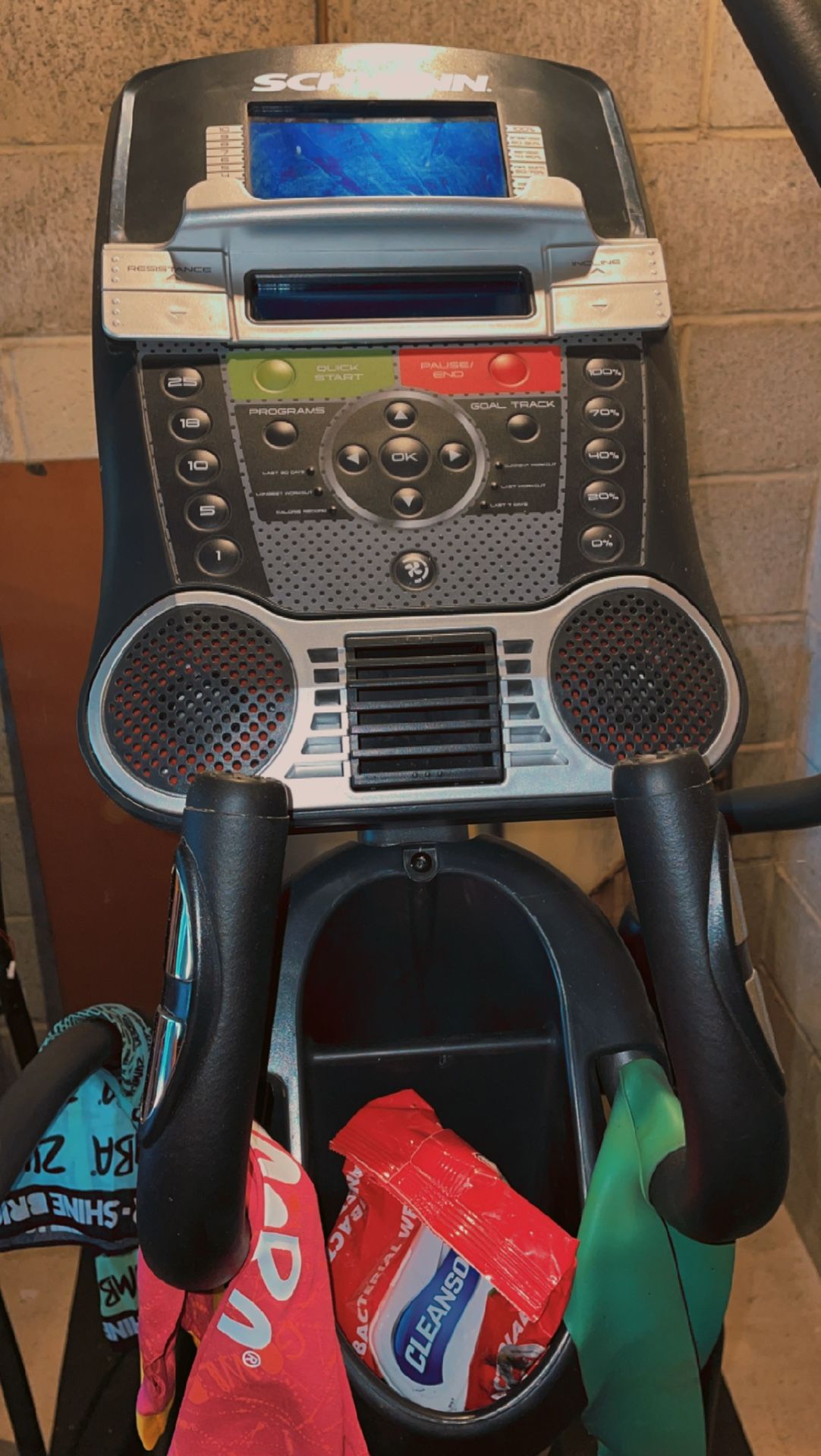 Elliptical glider Exercise Machine 