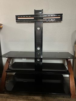 3 Tier tempered glass Tv Stand