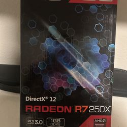 HIS AMD Radeon R7 250X graphics card.