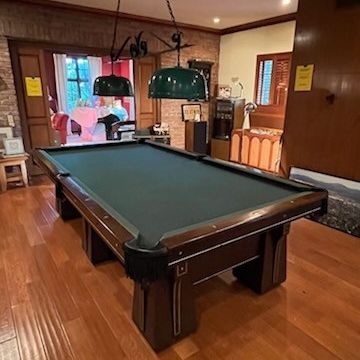 1917 Brunswick pool Table Restored