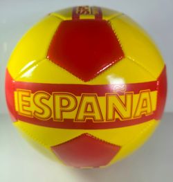 Sport Design España Size 5 Stitched Soccer Ball Yellow/Red SB-50SPN