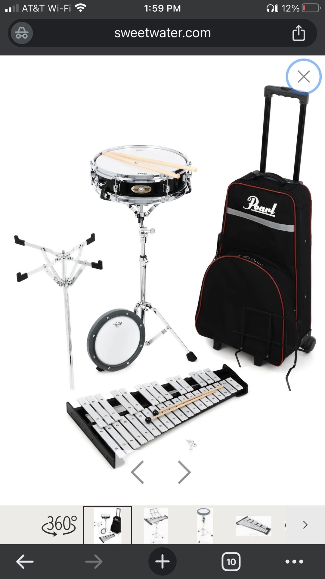 Percussion Kit For Band