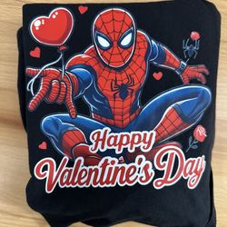 Spiderman Valentine Custom T Shirt 