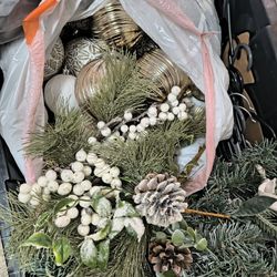 Christmas Decorations And Spheres 