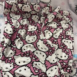 Hello kitty pink pjs 