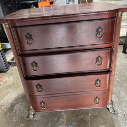 Vintage desk and dresser