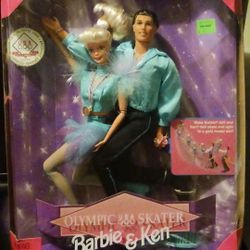 USA Olympic Skater Barbie & Ken