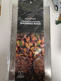 Blackstone Stainless Steel Adjustable Warming Rack