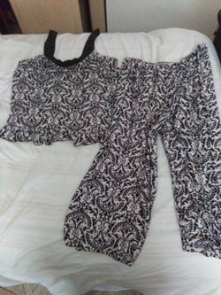 Cute Soft Knit Lounge Set, Large
