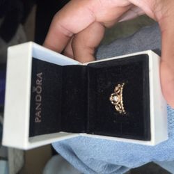 Tiara Crown Pandora Ring 