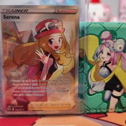Serena Full Art Trainer Pokemon Card