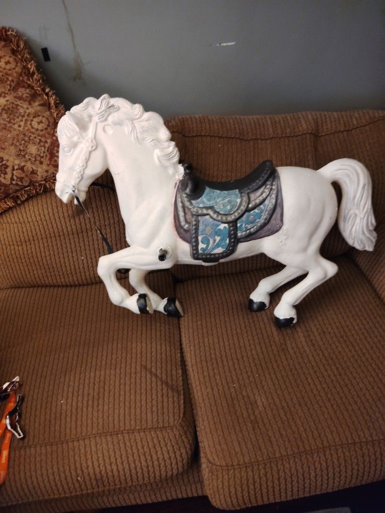 Carousel Horse 24 Inches High 40 Inches Long