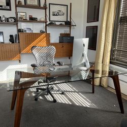 Glass Dining/Dinner/Office Table 