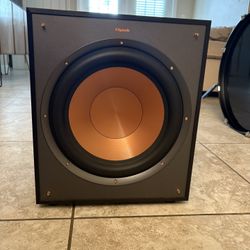 Klipsch R-120SW Subwoofer (Black)