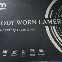 Body Worn Camera 1296p night vision Waterproof 