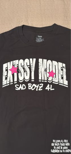 Extssy Model Sad Boyz 4L Graphic T-Shirt