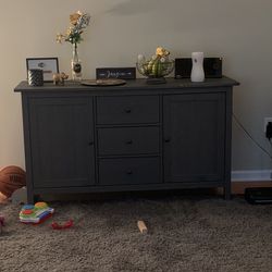 Dark grey dresser
