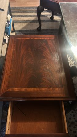 Thomasville mahogany side tables