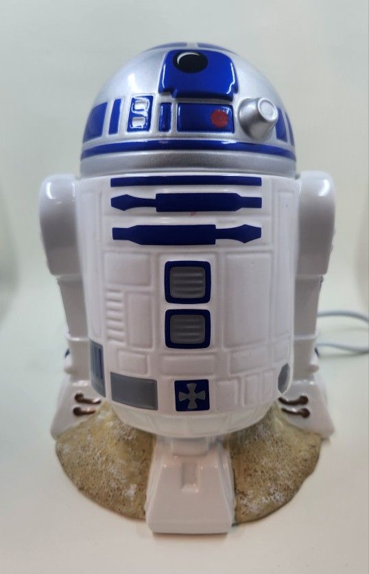 Star Wars R2D2 Scentsy Wax Warmer w/ Princess Leia Projection