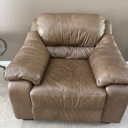 Leather Couch 