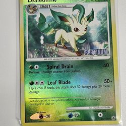 Leafeon Lvl 40 Reverse Holo 