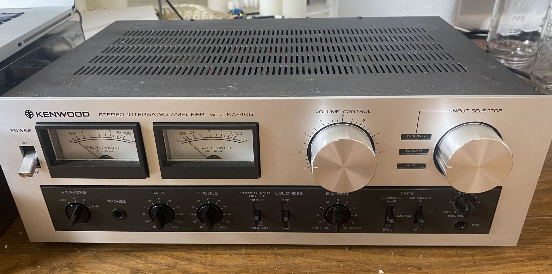 Kenwood amplifier KA-405