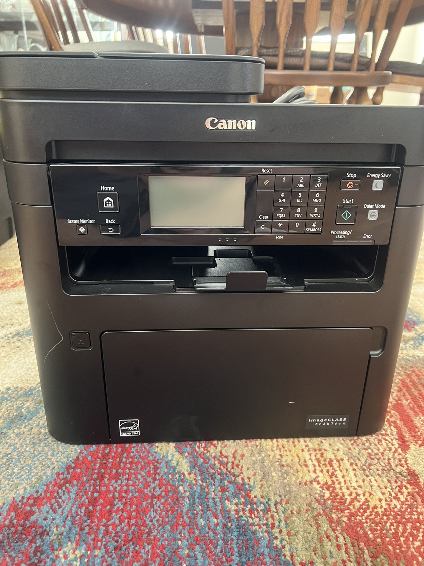 Canon Printer, Monochrome, Duplex Wireless Laser Printer, All-in-One with Scanner, Copier, Fax, Auto Document Feeder, Mobile Ready, 30 PPM, Black