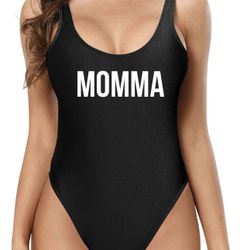 Womens Momma Swimsuit Size Medium