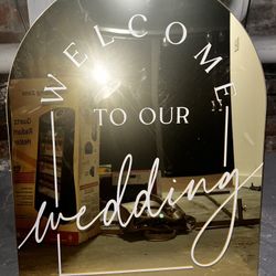Wedding Sign