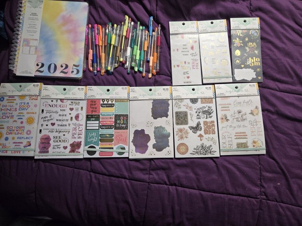 Agenda 52 Planner set