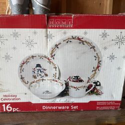 Christmas Dinner Set
