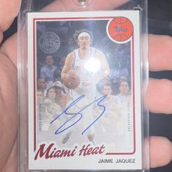 Jaime Jaques Jr. Autographed 
