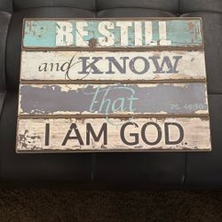 Wooden Sign