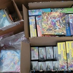 Japanese Pokemon Booster Boxes (Cash And Pickup Only)
