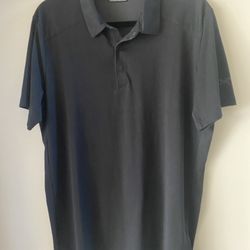 Arc’teryx Eris Black Polo Men’s Shirt.  Size L
