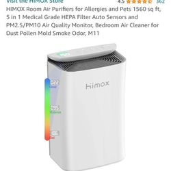 Himox M11 Smart Air Purifier. Brand New . Never Opened.