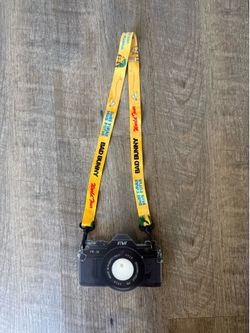 Fake Camera and Lanyard from the 2026 Bad Bunny DTMF World Tour Concert in Spain