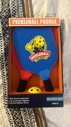 Kids pickle ball paddles