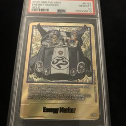 2025 DRAGON BALL SUPER CARD GAME FUSION WORLD MANGA BOOSTER 01 | GOLDENERGY MARKER E-62