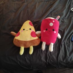 Plush Pizza And Soda Pop With Straw 