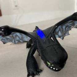Toothless from How to Train a Dragon light up toy